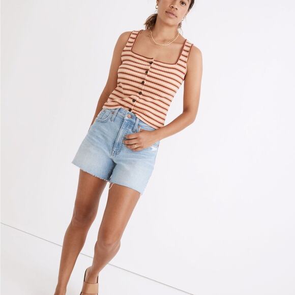 NWT Madewell High-RIse Denim Shorts - Picture 1 of 11